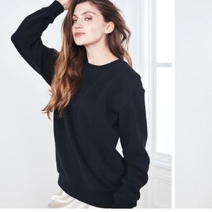 New Quince Organic Heavyweight Boyfriend Crew